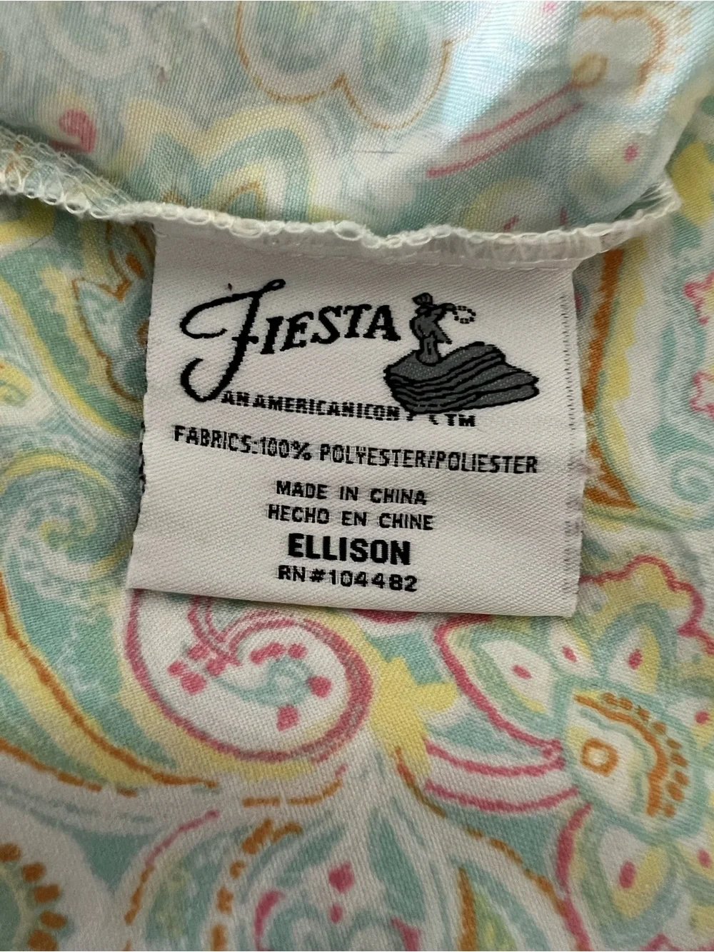 Fiesta Paisley Pillowcases